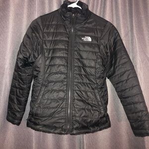 Black NorthFace Reversible Jacket